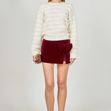 Lurex Striped Sweater