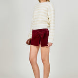 Lurex Striped Sweater