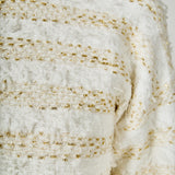 Lurex Striped Sweater