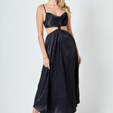 Front Twist Maxi Dress