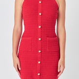 Crochet Knit Dress