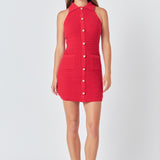 Crochet Knit Dress