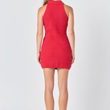 Crochet Knit Dress