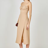 Corset Bust Maxi Dress