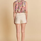 Sleeveless Blouson Top