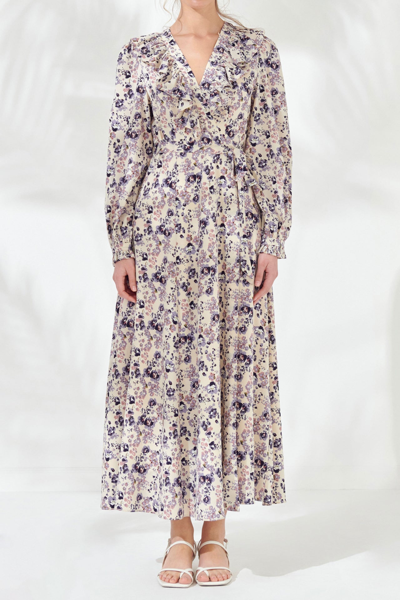 Endless Rose - Wrap Style Maxi Dress - Dresses in Women's Clothing available at endlessrose.com