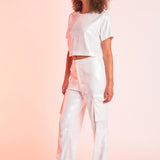 Sequins Cargo Pants
