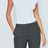 Elevated Knit Top with Embellished Neckline