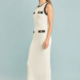 Crochet Knit Maxi Dress