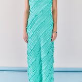 Juliette Strapless Ruffled Maxi Dress