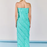 Juliette Strapless Ruffled Maxi Dress