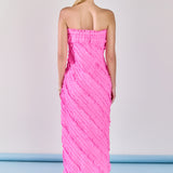 Juliette Strapless Ruffled Maxi Dress