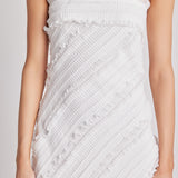 Strapless Ruffled Maxi Dress