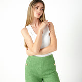 Tweed Buttoned Shorts