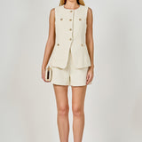 Lauren Tweed Buttoned Shorts