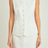 Linen Long Top