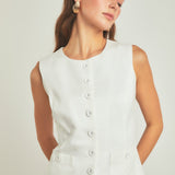 Linen Long Top