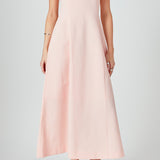 Whitney Linen Strapless Dress