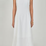 Linen Strapless Dress