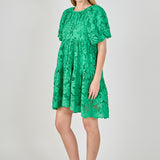 Sequined Tiered Mini Dress