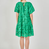 Sequined Tiered Mini Dress