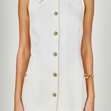 Halter Buttoned Vest
