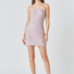 endless rose dress Crafted from a high Endless Rose Women's Sequins Strapless