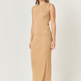 Ribbed Sleeveless Top