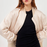 Oversized Bomber Jacket