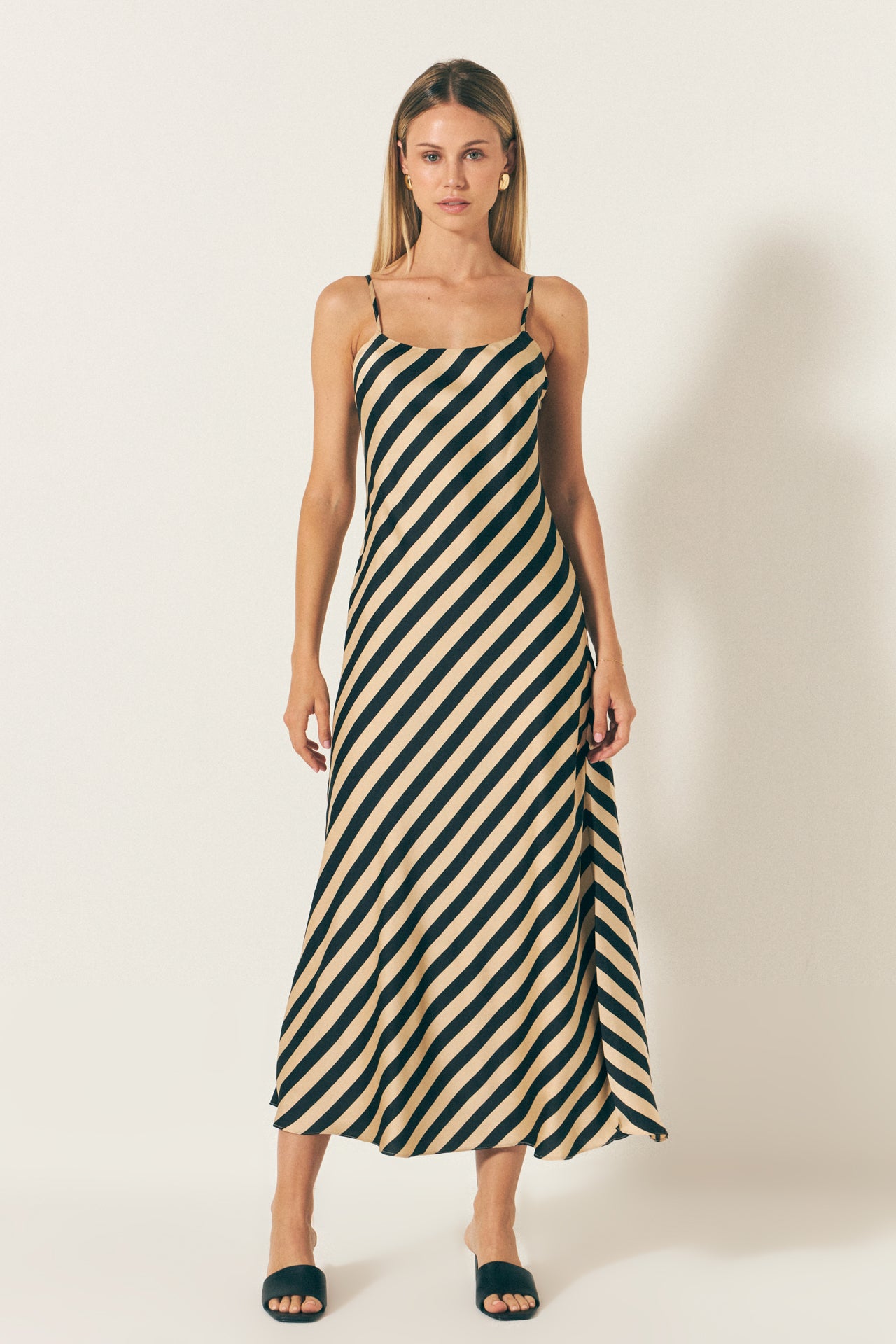 Striped Maxi Slip Dress – Endless Rose