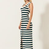 Striped Midi Dress