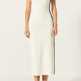Contrast Binding Maxi Dress