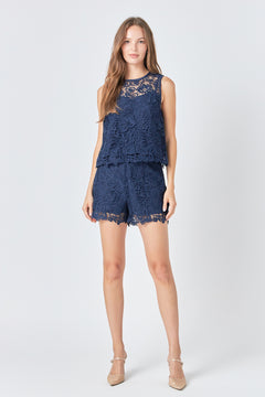 Deco Lace Shorts