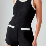 Contrast Romper