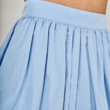 High Waisted Bubble Mini Skirt