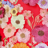 Floral Embroidered Skirt