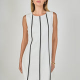 Linen Binded Mini Dress