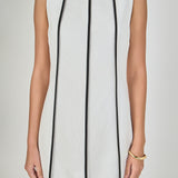 Linen Binded Mini Dress