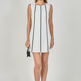 Linen Binded Mini Dress