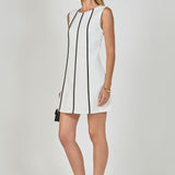 Linen Binded Mini Dress