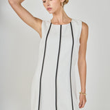 Linen Binded Mini Dress