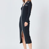 Binded Midi Dress