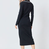 Binded Midi Dress