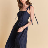 Pleated Midi Dress