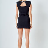 Embellished Mini Dress