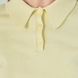 Collared Short Sleeve Sweater