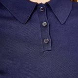 Collared Short Sleeve Sweater