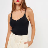 Everday Elevated Strappy Knit Top