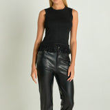Lurex Knit Loop Top