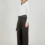 Knit Cutout Halter Top